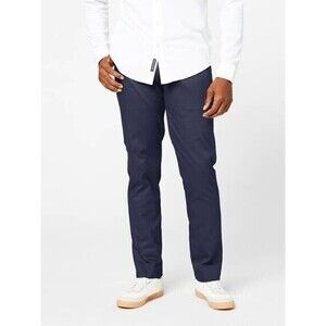 Dockers Men's Khaki  Pants Athletic Fit Straight Leg Stretch Cotton Navy 36x34